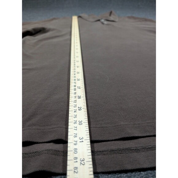Eddie Bauer Mens Size 2XL Brown Short Sleeve Casual Pullover Polo Shirt - Picture 4 of 6